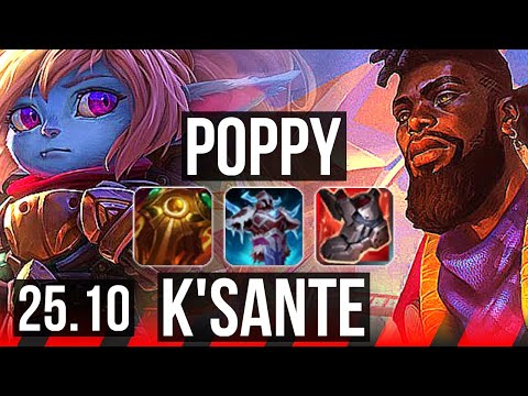 POPPY vs K'SANTE (TOP) | KR Master | 25.10