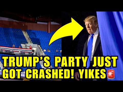 Trump FLIES INTO RAGE As LITERALLY NOBODY Comes To His NEW PARTY🚨