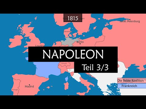 Napoleon - Russlandfeldzug und Niedergang (Teil 3/3)  II  Zusammenfassung auf einer Karte