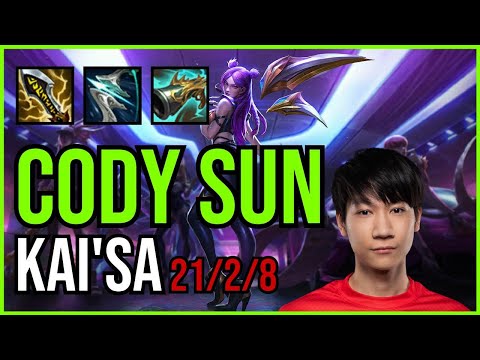 CODY SUN - KAI'SA vs. SERAPHINE ADC | NA GRANDMASTER | PATCH 11.2
