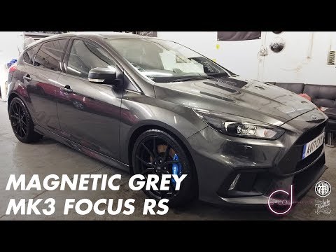 MAGNETIC GREY MK3 FORD FOCUS RS BY OFFSET DETAILING ESSEX