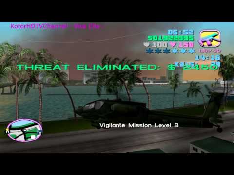 GTA Vice City 100% PC Walkthrough part 19 - Vigilante Missions