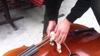 Video thumbnail for Andrew Pressman shows Steve Poltz his Chadwick Folding Bass by steve poltz