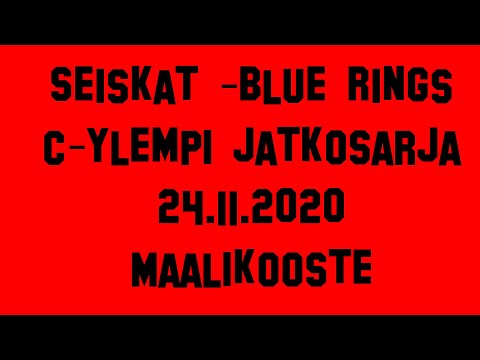 Seiskat -Blue Rings C-ylempi jatkosarja 24.11.2020 Maalikooste