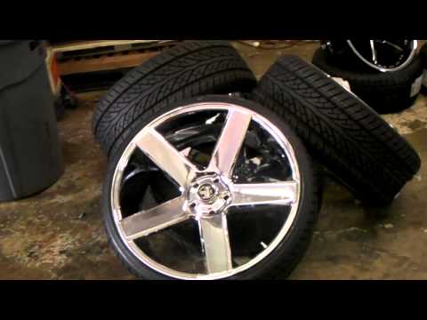 877-544-8473 DUB Baller S115 Chrome Concave Car Truck Wheels Rims We Ship Worldwide