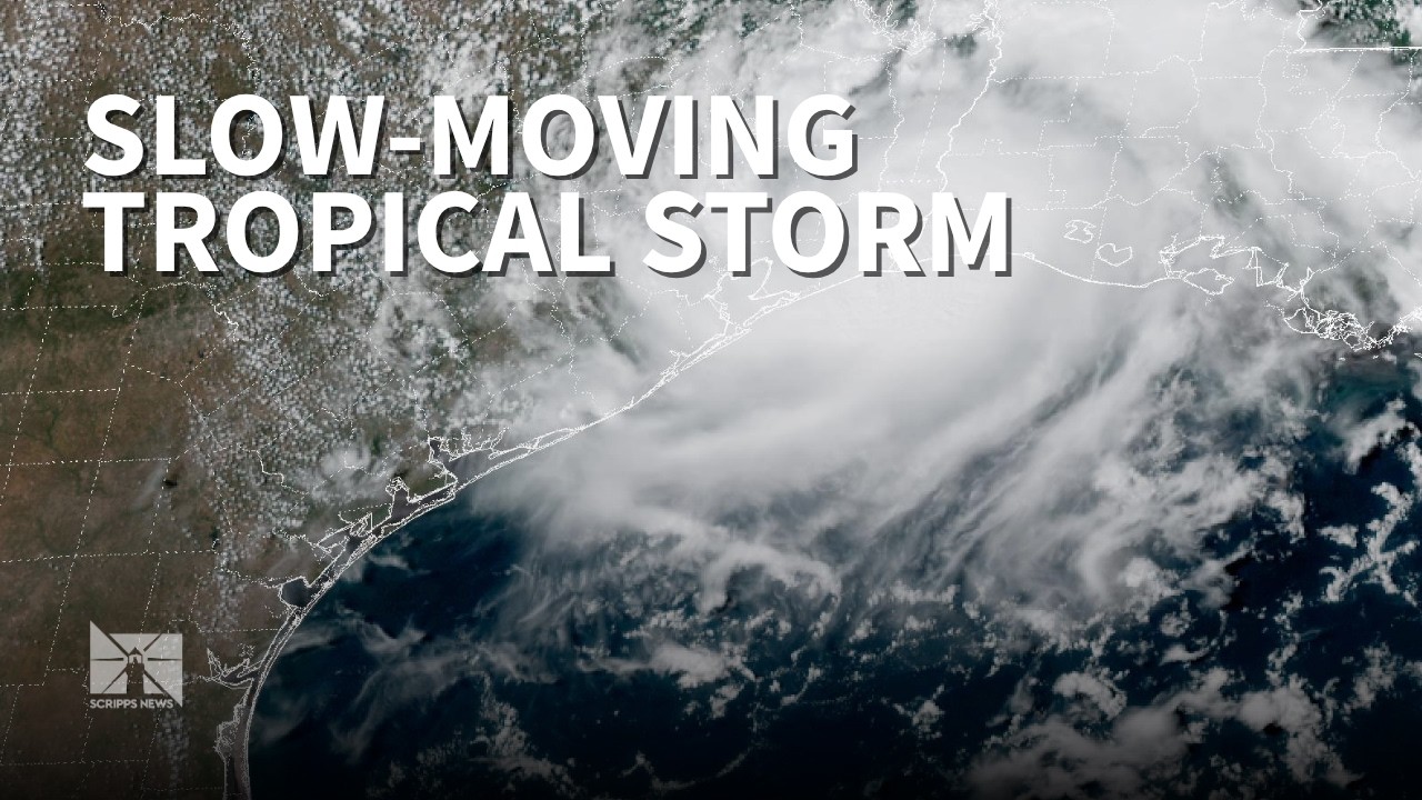 Tropical Storm Edouard makes Louisiana landfall with 60 mph winds; up to 9 inches of rain forecast for parts of Texas