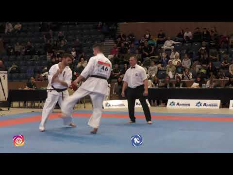 3rd KWU EC,  Final  -80kg Szymon Olpinski (Poland) vs Bogdan Gabriel Curiman (Romania, aka)