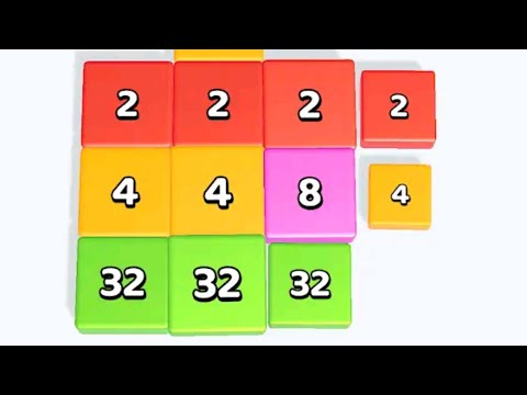 2048 Sandwich -  Merge Number Block - Levels 1 To 50