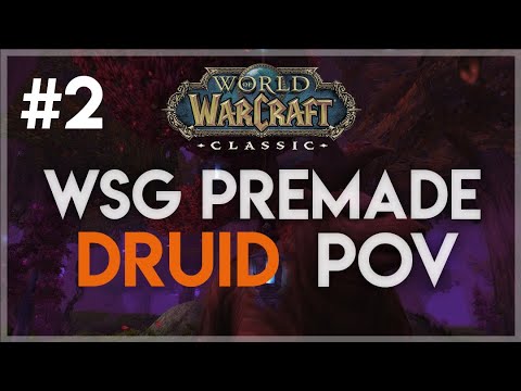 WSG Premade #2 | Druid POV | Classic WoW