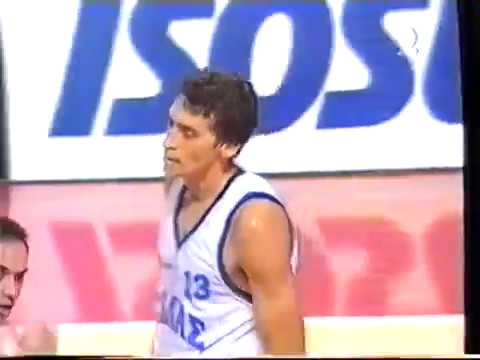Panagiotis Fassoulas Eurobasket 1995 Quarterfinal and Semifinal