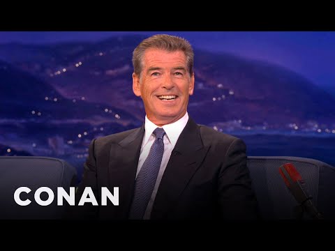 Pierce Brosnan: James Bond Is The Gift That Keeps On Giving | CONAN on TBS