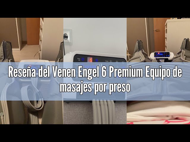 Vídeo relacionado con Venen Engel 6 Premium Recovery Boots 6 Programas de Masaje, Dispositivo Médico para problemas venosos y linfáticos, tratamiento de la celulitis, complemento para el drenaje linfático