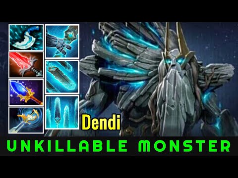 Dendi [Tiny] Unkillable Monster Scepter Build WTF Plays 7.22 Dota 2