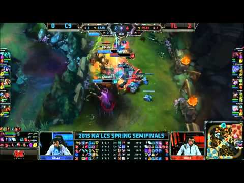 Cloud 9 (C9) VS Team Liquid (TL) Game 3 - 2015 NA LCS Spring Semifinal [Highlights]