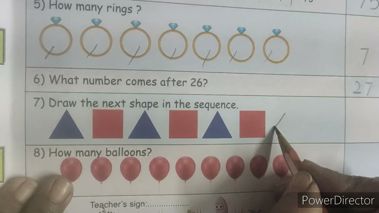 ENG MED | 2021-22 | STD SR.KG | MATHS | CH 13 MENTAL MATHS |  SWASTIK NAVA NARODA