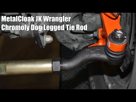 Introducing the MetalCloak JK Wrangler Chromoly Dog-Leg Tie Rod