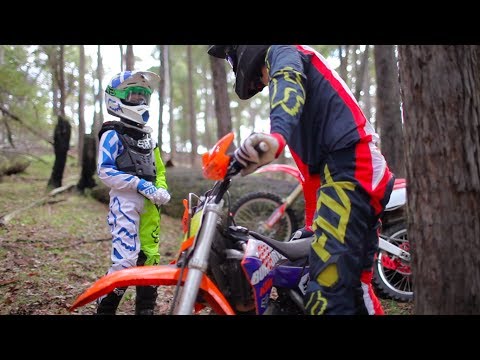 The Protege CR250R. ON THE PIPE 3