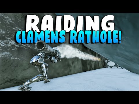 Raiding Clamens Rathole For INSANE loot | ARK Elite ARK | Ep. 6