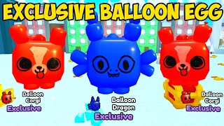 Spending $100,000 to Hatch Exclusive Balloon Pets in Roblox Pet Simulator X