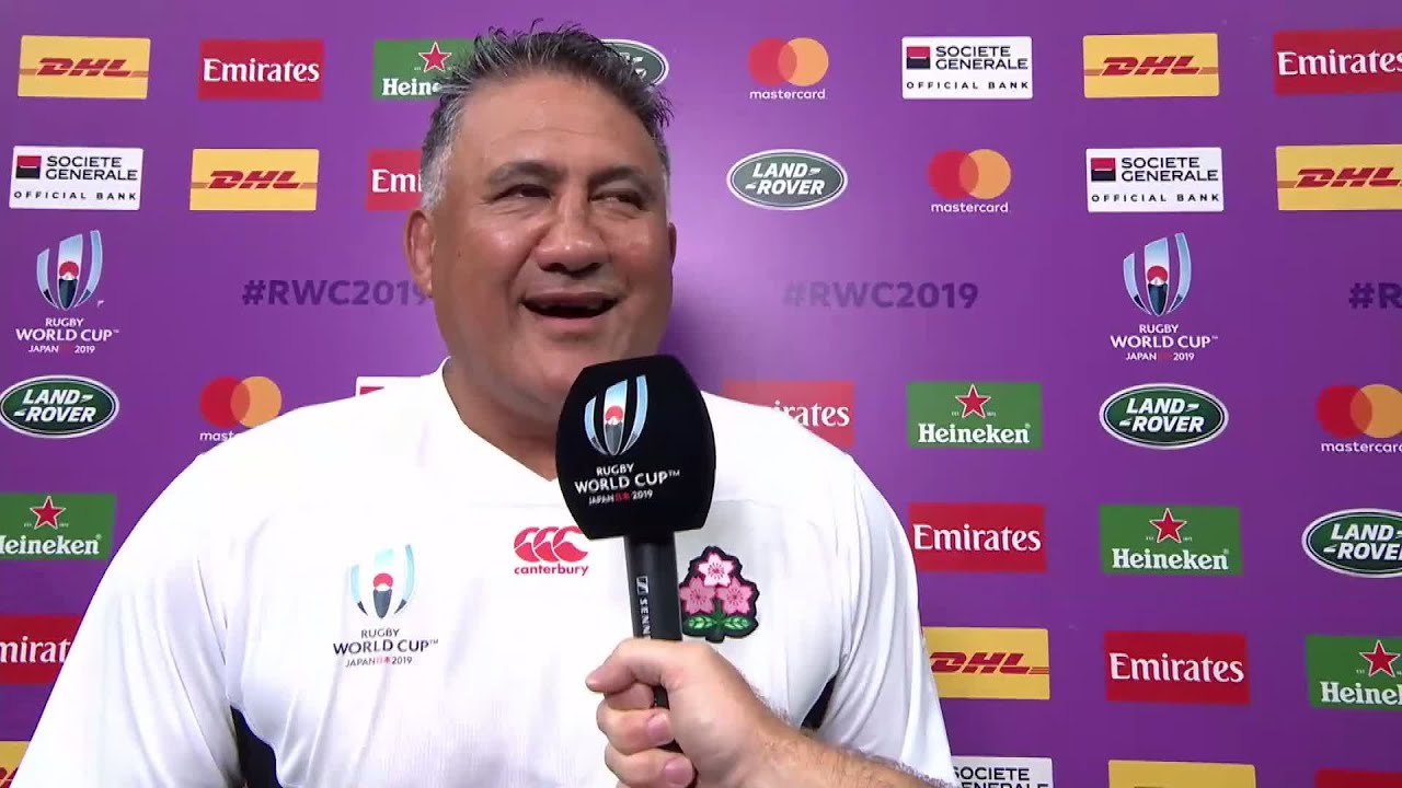 Japan head coach speaks after historic victory over Ireland thumnail