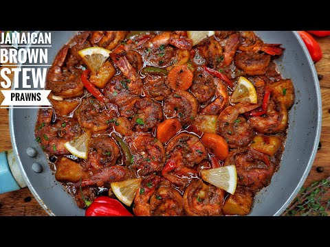 JAMAICAN INSPIRED BROWN STEW PRAWNS