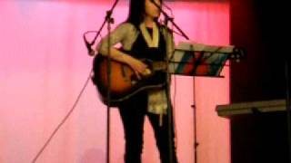 Marie Claire singing The Prayer by Celine Dion and Andrea Bocelli