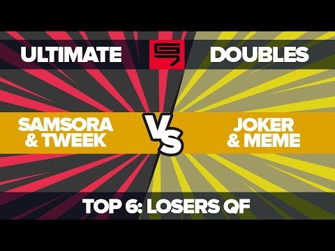 Samsora/Tweek vs Joker/Meme - Top 6 Losers Quarterfinal: Ultimate Doubles - Genesis 7
