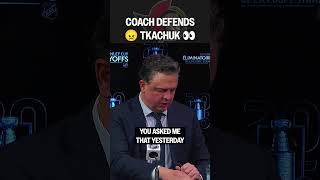 Coach was having NONE of it ????