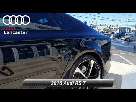 Certified 2016 Audi RS 7 Prestige, Lancaster, PA 21247A