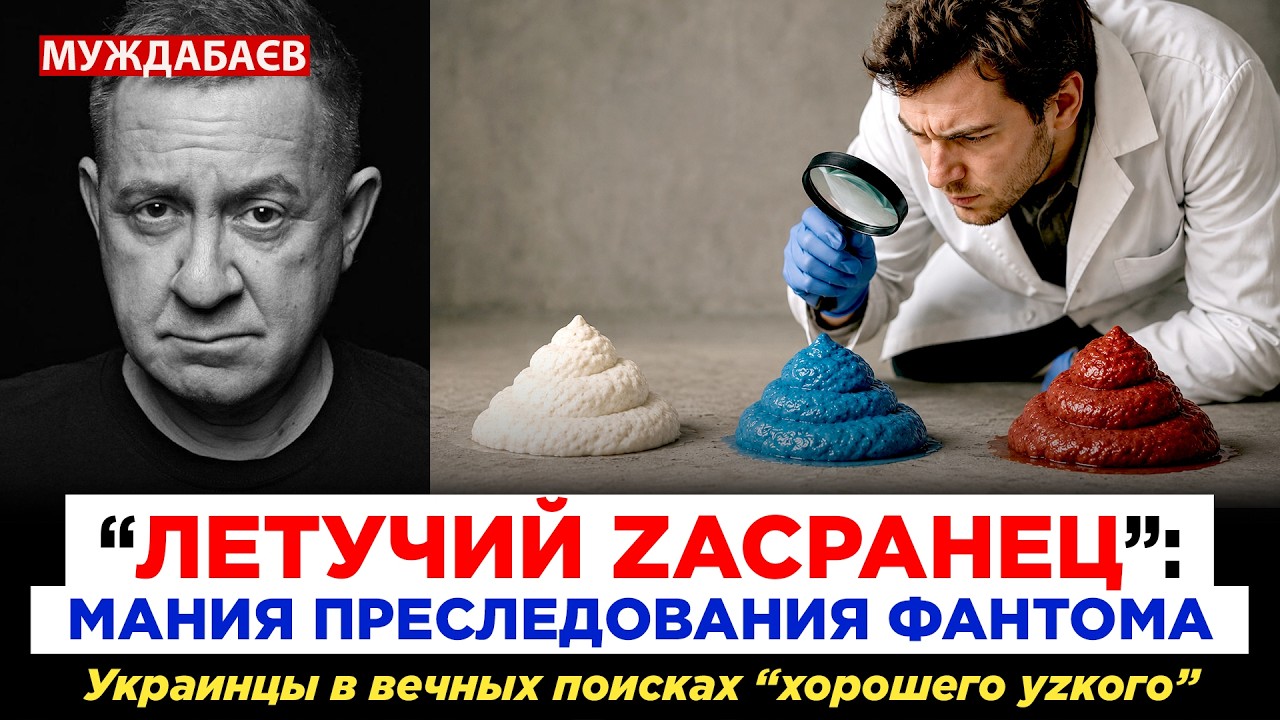 «ЛЕТУЧИЙ ZАСРАНЕЦ»: МАНИЯ ПРЕСЛЕДОВАНИЯ ФАНТОМА. Украинцы в вечных поисках «