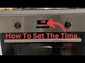How To Set The Time On A Zanussi Oven