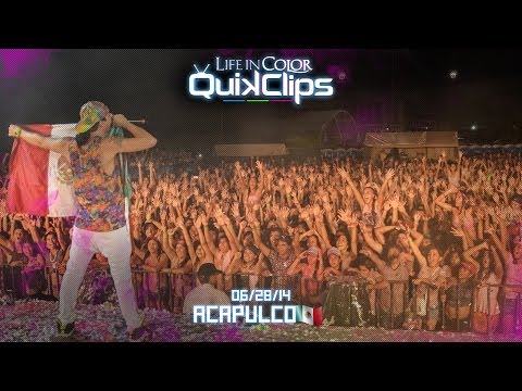 Life In Color - International Tour - Acapulco, MX- QuikClip - 06/28/14