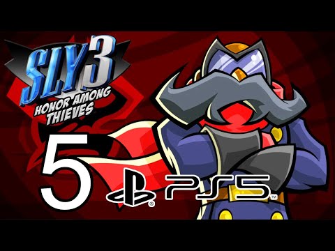 SLY 3 HONOR AMONG THIEVES PS5 Gameplay Walkthrough Part 5 FULL GAME - No Commentary