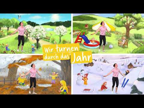 Bewegungslied: „Wir turnen durch das Jahr“