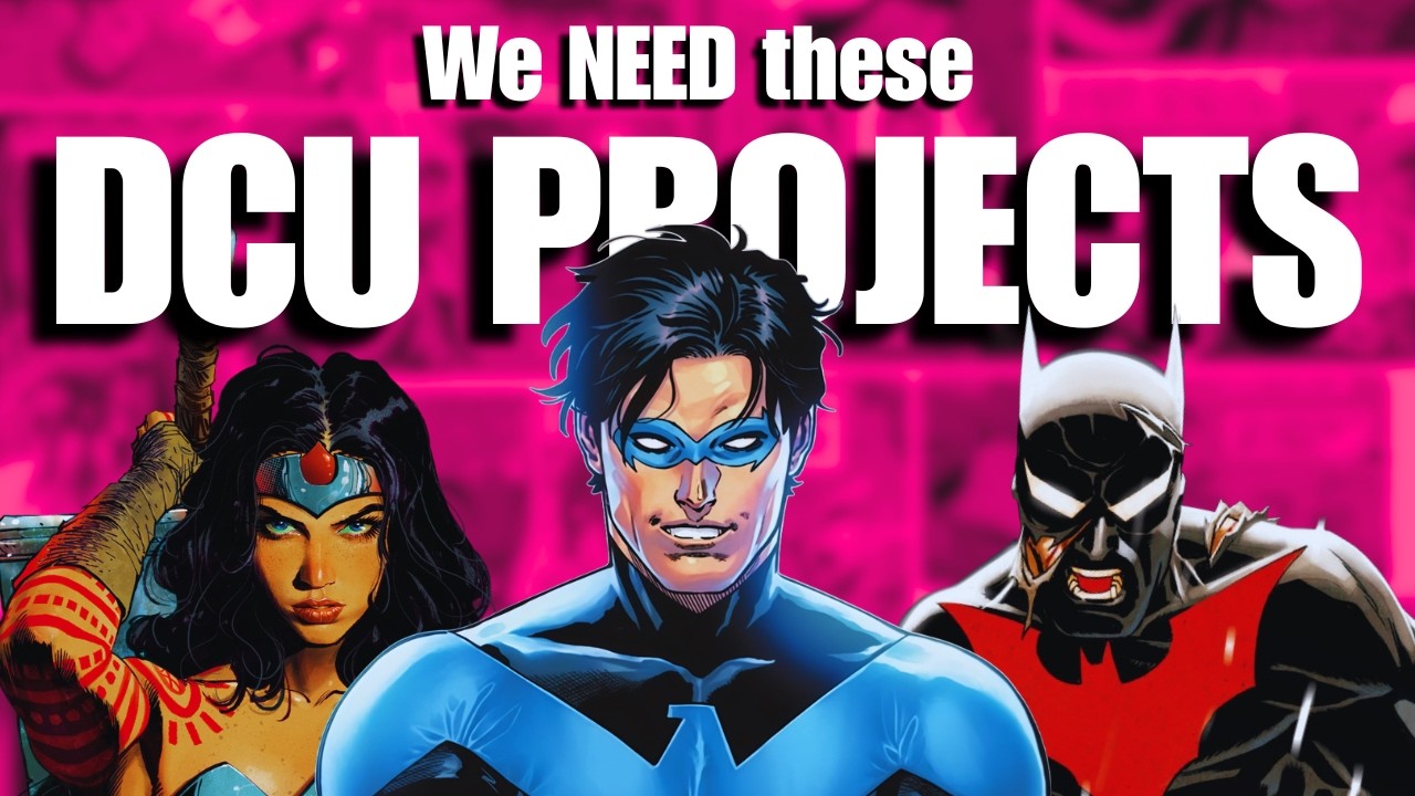 We NEED these projects for the DCU...