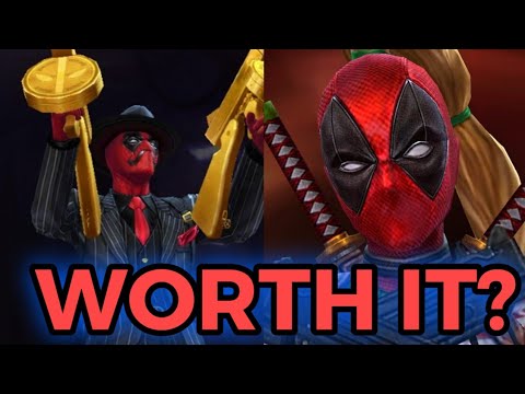 DEADPOOL - HOLIDAY PARTY VS 30th ANNIVERSARY | KNULL & CULL WBU TEST | MARVEL FUTURE FIGHT | MFF F2P