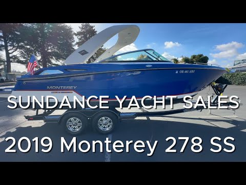 2019 Monterey 278SS Super Sport Video