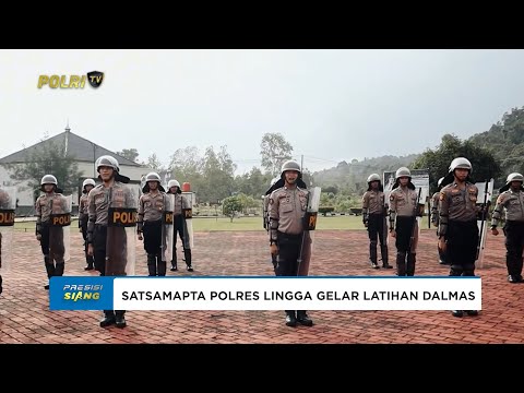 SATSAMAPTA POLRES LINGGA GELAR LATIHAN DALMAS
