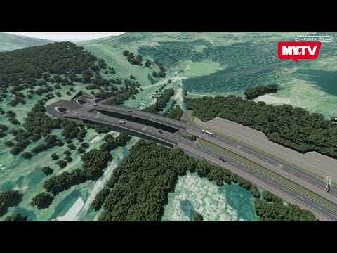 Vizualizácia úseku diaľnice D3 - Čadca,Bukov-Oščadnica