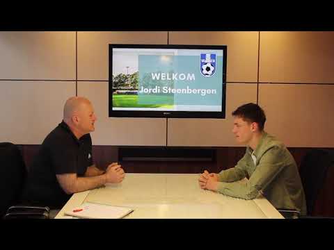 Welkom Jordi Steenbergen!
