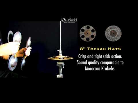 Turkish Cymbals Toprak Mini Hi-Hat 8″