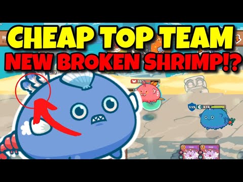 CHEAP TOP TEAM AXIE INFINITY - Season 19 - Budget Build 2500+ MMR | Mech Aqua Plant | STRATEGY