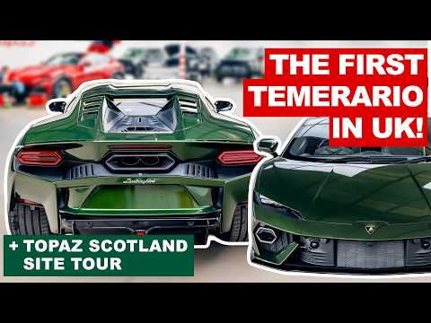 First Look: NEW Lamborghini Temerario at Topaz