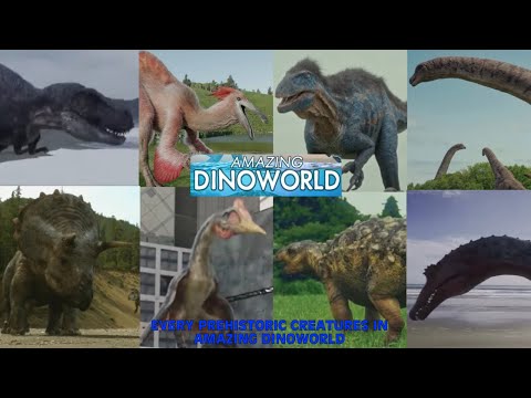 Every Prehistoric Creature In Amazing Dinoworld