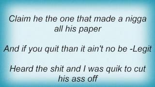 B-legit - Neva Bite Lyrics