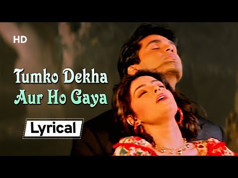 Tumko Dekha Aur Ho Gaya 💑 With Lyrics | Waqt Hamara Hai (1993) | Sunil Shetty | Mamta Kulkarni