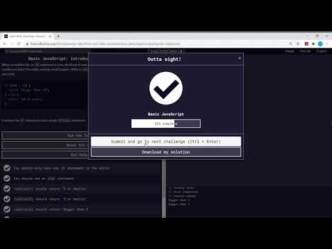 Basic Javascript 69111 Introducing Else Statements Freecodecamp