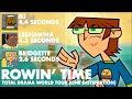 Total Drama World Tour Rowin Time Line Distribution