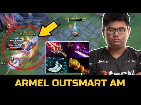 ARMEL 200 IQ PLAY VS AM - MAGNUS MID CARRYING LATE GAME DOTA 2