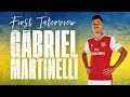 🇧🇷 Gabriel Martinelli's first Arsenal interview